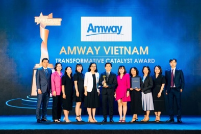 Amway Việt Nam được vinh danh giải thưởng nơi làm việc tốt nhất châu Á và đội ngũ lãnh đạo đột phá