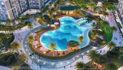 Căn hộ GH1 và GH6 tại Glory Heights trang bị cả Jacuzzi, phòng xông hơi cho cư dân 