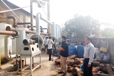 Bến Tre: Đảm bảo xử lý chất thải đạt quy chuẩn tại các cơ sở sản xuất than thiêu kết