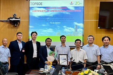 Vận hành liên tục Xưởng NH3 678 ngày đêm: Nhà máy Đạm Phú Mỹ nhận Chứng nhận Vận hành xuất sắc