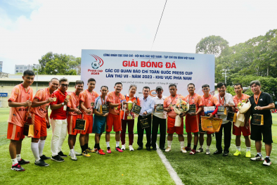 Vòng loại Press Cup phía Nam: CLB Phóng viên Đời sống Xã hội lên ngôi vô địch