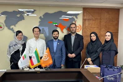 Đoàn Việt Nam làm việc với Tổ chức Năng suất Quốc gia Iran