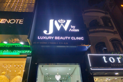 Hoạt động ‘chui’, Thẩm mỹ JW By Asian Luxury Beauty Clinic bị phạt 135 triệu đồng