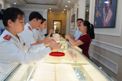 Hòa Bình: Tăng cường thanh kiểm tra hoạt động kinh doanh vàng trang sức, mỹ nghệ