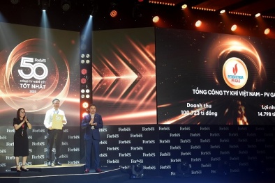 PV GAS lần thứ 11 liên tiếp lọt ‘Top50 Công ty niêm yết tốt nhất Việt Nam năm 2023’