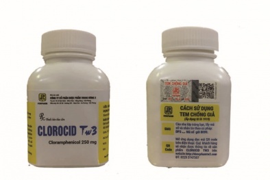 Cảnh báo thuốc Clorocid TW3, Tetracyclin TW3 không đạt tiêu chuẩn chất lượng