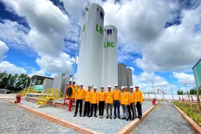 CNG Việt Nam sẵn sàng chạy thử Trạm nạp LNG cho xe bồn tại Long An