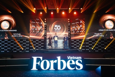 Forbes vinh danh Vinhomes trong Top 50 Công ty niêm yết tốt nhất 2023
