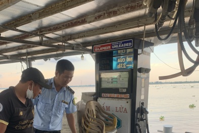 Bến Tre: Phát hiện và xử phạt 3 doanh nghiệp kinh doanh xăng dầu vi phạm