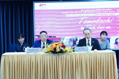 Khởi động dự án Ca khúc hữu nghị Việt - Nhật 'Tomodachi - Tình bạn'