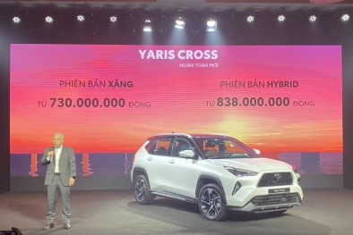 Toyota Yaris Cross mới chính thức trình làng, lộ giá bán cực 'sốc'