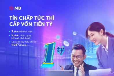 MB ra mắt sản phẩm vay vốn tín chấp đồng hành cùng doanh nghiệp