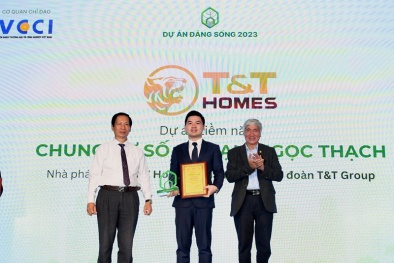 Dự án của T&T Homes được vinh danh Dự án đáng sống năm 2023