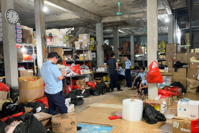 Hơn 2400 sản phẩm thực phẩm chức năng, áo trẻ em có dấu hiệu nhập lậu