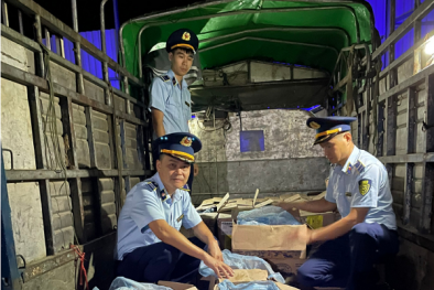 Cao Bằng thu giữ 800 kg chân giò lợn không rõ nguồn gốc xuất xứ