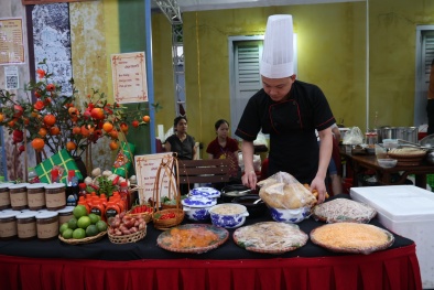 Không gian giới thiệu Ẩm thực Hà Nội- trải nghiệm tinh hoa ẩm thực Việt 
