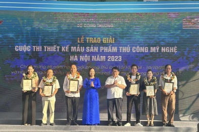 Hà Nội vinh danh 90 mẫu thiết kế thủ công mỹ nghệ xuất sắc năm 2023