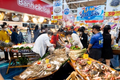 Kích cầu mua sắm hải sản qua kênh bán lẻ hiện đại của Central Retail