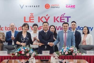 VinFast hợp tác chiến lược với Ngân hàng số Cake by VPBank và Viettel Money 