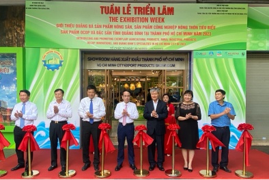 Hàng trăm nông sản, đặc sản Quảng Bình được quảng bá tại TP.HCM 