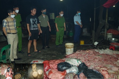 Hà Nam: Phát hiện hơn 6 tấn mỡ động vật bốc mùi hôi thối tại Cơ sở kinh doanh thực phẩm Trần Duy Đạt