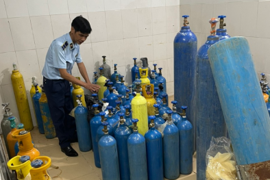 Hà Nội: Liên tiếp phát hiện điểm san chiết khí N2O trái phép