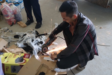 Thái Nguyên: Tiêu hủy lượng lớn hàng hóa giả mạo, không đạt tiêu chuẩn chất lượng