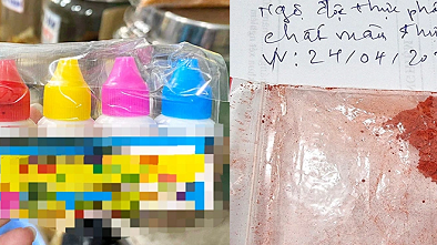 TP.HCM: Nhiều chợ bán hóa chất tạo màu, chất tẩy thực phẩm không rõ nguồn gốc