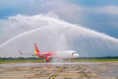 Liên tục nhận tàu bay mới, Vietjet đón tàu bay thứ 101