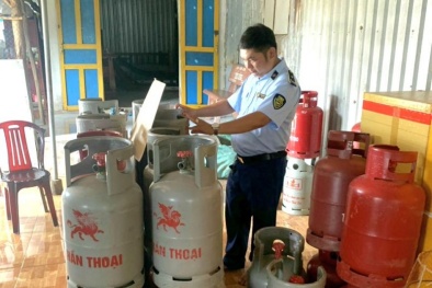 Kiên Giang: Xử phạt 02 hộ kinh doanh lưu trữ chai LPG và LPG chai sai quy định