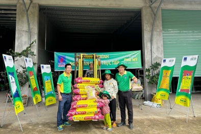 Lượng tiêu thụ phân bón Phú Mỹ tăng 12% so với cùng kỳ