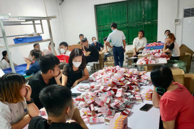 Công ty TNHH khoa học kỹ thuật Vĩnh Phát đóng gói trên 108.000 sản phẩm thuốc lá điện tử dấu hiệu vi phạm