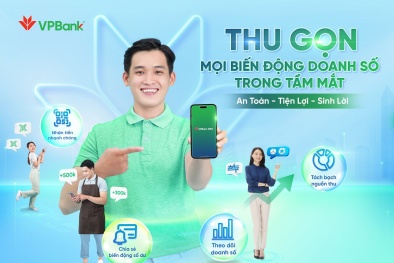 Giải quyết nỗi lo kiểm soát doanh thu với ShopQR của VPBank