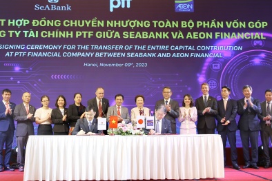 SeABank và AEON Financial ký kết hợp đồng chuyển nhượng Công ty tài chính PTF, trị giá 4.300 tỷ đồng