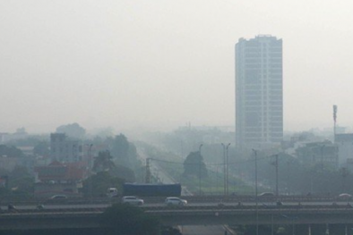 Chất lượng không khí Hà Nội ô nhiễm vượt mức quy định gây hại cho sức khỏe