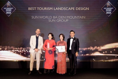 Sun World Ba Den Mountain thắng giải 'Khu du lịch có thiết kế cảnh quan đẹp nhất Việt Nam 2023'