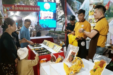 Hơn 200 sản phẩm đặc trưng của Quảng Trị được giới thiệu đến người dân Thủ đô