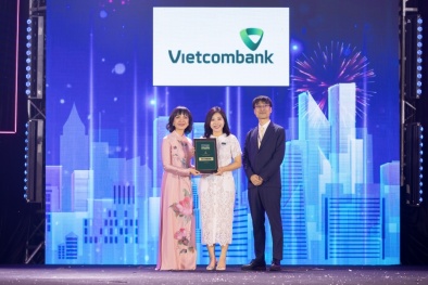 Vietcombank 8 năm liên tiếp là ngân hàng có môi trường làm việc tốt nhất Việt Nam