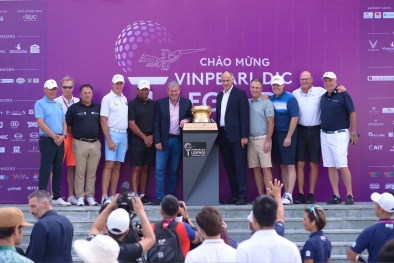 Dàn golfer huyền thoại thế giới xuất hiện ở Nha Trang 