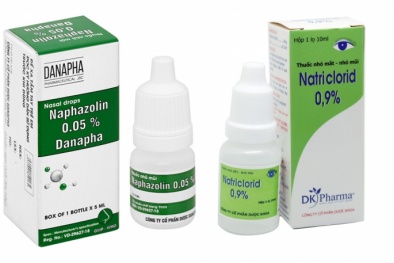 Cảnh báo trẻ bị ngộ độc thuốc nhỏ mũi Naphazolin