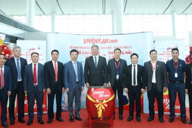 Vietjet vừa khai trương đường bay thẳng giữa Thượng Hải và TP. Hồ Chí Minh