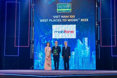 MobiFone được vinh danh một trong những nơi làm việc tốt nhất Việt Nam năm 2023