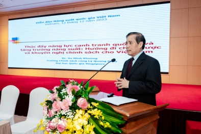 PGS. Vũ Minh Khương: 'Đầu tư vào năng suất không chỉ là câu chuyện của doanh nghiệp'