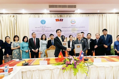 Bảo hiểm Xã hội Việt Nam - Bộ Lao động và Phúc lợi xã hội Lào ký kết hợp tác giai đoạn 2022-2025