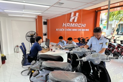 Phát hiện dấu hiệu vi phạm chuỗi kinh doanh xe điện của Công ty Hamachi