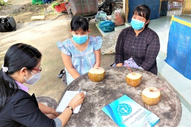 Bến Tre: Nỗ lực duy trì, phát triển người tham gia BHYT tại các xã bãi ngang