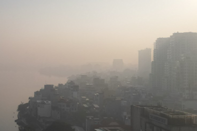 Một số khu vực của Hà Nội tiếp tục có chỉ số ô nhiễm không khí ở mức nguy hiểm
