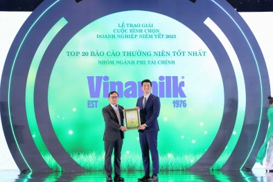 Vinamilk ghi dấu ấn trong lĩnh vực phát triển bền vững