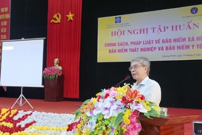 Hội nghị tập huấn về chính sách BHXH, BHYT, BH thất nghiệp cho HSSV