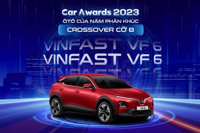 VinFast VF 6 chiến thắng thuyết phục tại Car Awards 2023